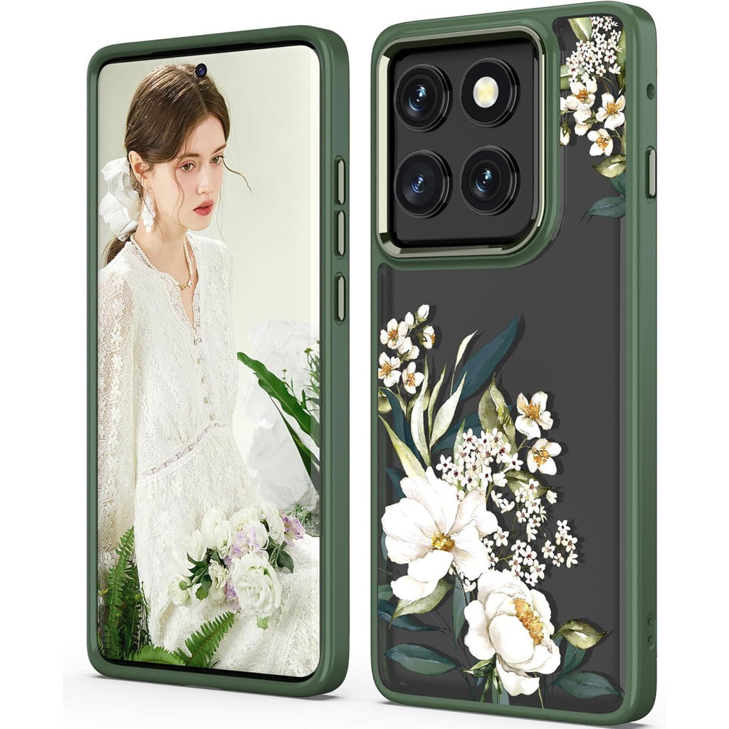 Floral-patterned phone case designed for women