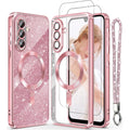 Luxury Electroplated Shockproof TPU Phone Case with Glitter Finish